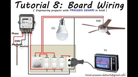 Electrical Wiring Practice Board