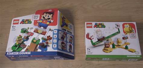 LEGO Super Mario starter course and expansion set unboxing | The ...