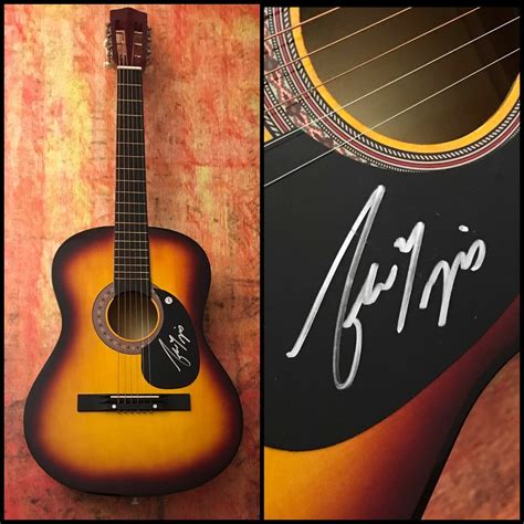 GFA Evergreen Jericho * ANDREW RIPP * Signed Acoustic Guitar PROOF A5 ...