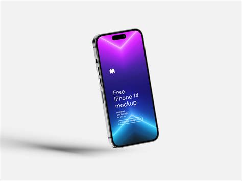 Free iPhone 14 Pro mockup - Mockups Design