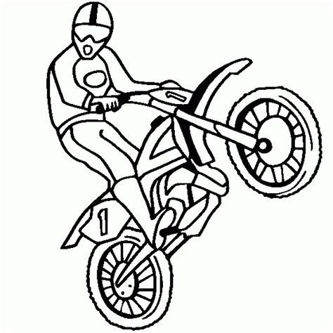 Get This Preschool Dirt Bike Coloring Pages to Print nob6i