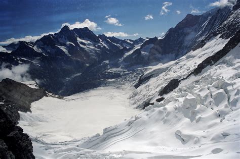 eiger glacier | Taken from an observatory window looking out… | Flickr