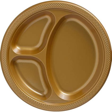 ELEGANI Gold Color Theme Tableware for Special Occasions, Wedding ...