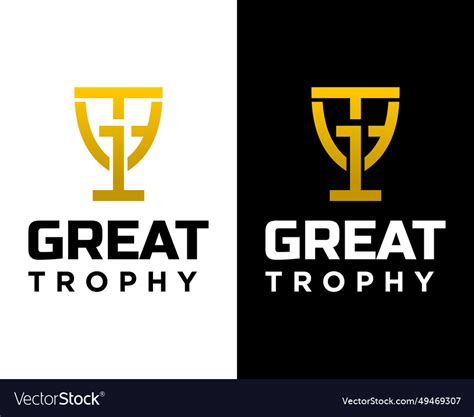 Trophy logo Royalty Free Vector Image - VectorStock