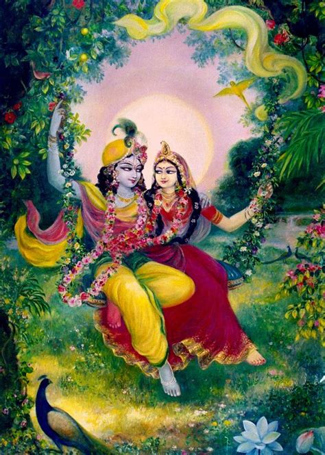 30 Sublime Radha Krishna Painting Wallpapers HD Download