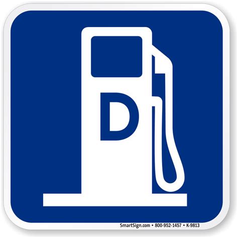 Diesel Fuel Signs | Diesel Fuel No Smoking Signs