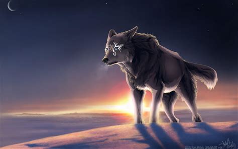 Anime Wolf Wallpapers - Wallpaper Cave