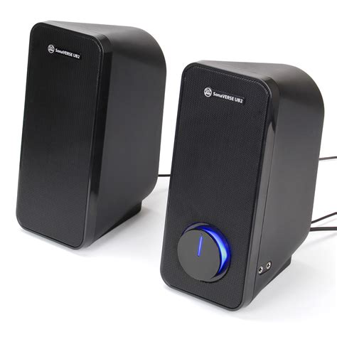 GOgroove Computer Speakers for Desktop and Laptop - SonaVERSE UB2 USB ...