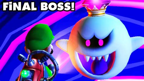 Luigi's Mansion Dark Moon - King Boo Final Boss Fight a... | Doovi