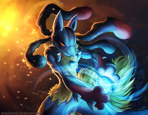 Mega Lucario Fan Art