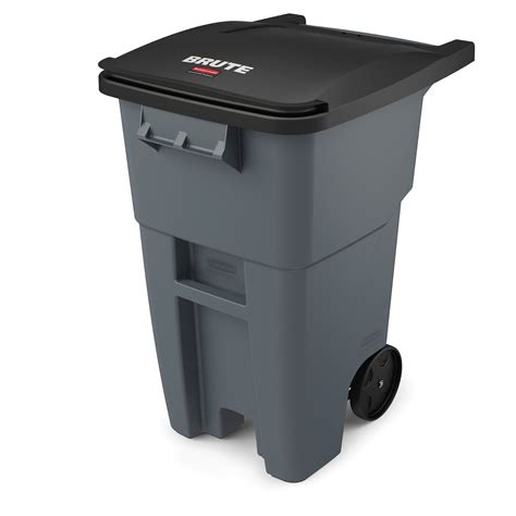 Rubbermaid Commercial Products FG9W2700GRAY BRUTE Roll-Out Garbage ...