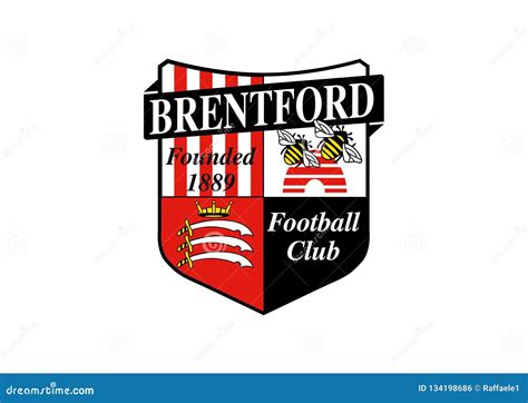 Brentford FC Logo Brentford clube - PRO BIKE BLOG