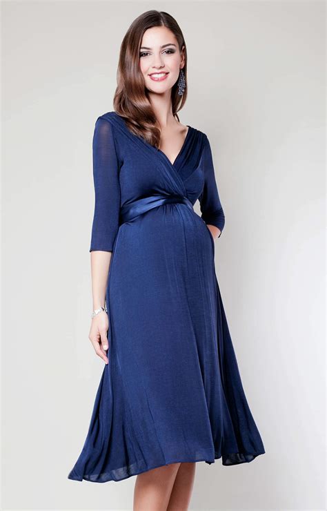 Willow Maternity Dress (Midnight Blue) - Maternity Wedding Dresses ...