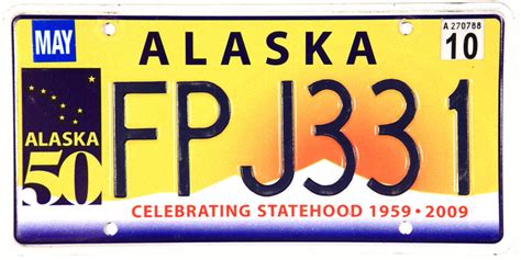 2010 Alaska License Plate | Brandywine General Store