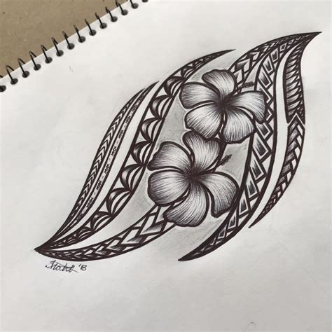 Polynesian tribal tattoo design.♡ | Polinezya dövme tasarımları, Tribal ...