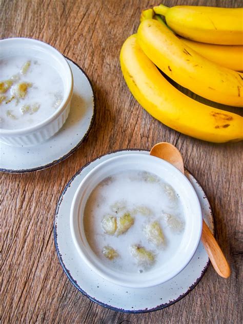 Easy Thai Banana in Coconut Milk By OhMyVeggies.com