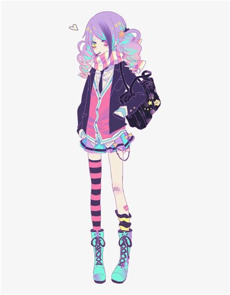 Pastel Anime Girl Render By Myh Chan-d74yw6x Transparent PNG - 328x969 ...