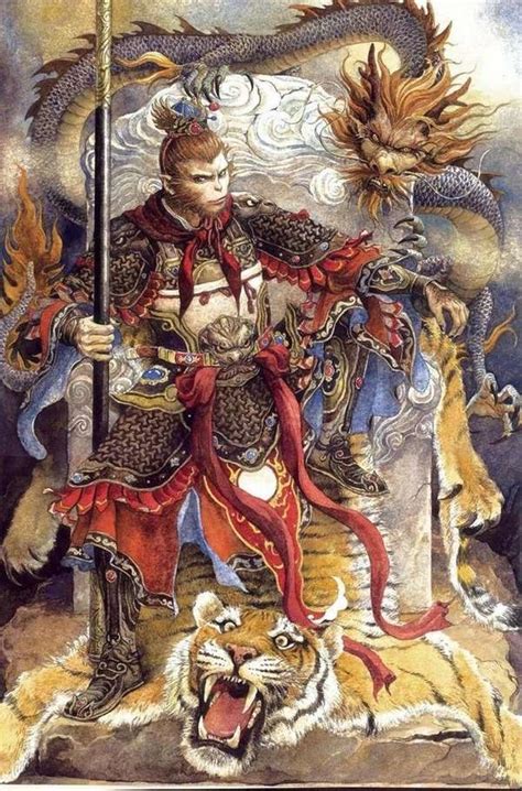 Chinese Monkey King Sun Wukong • Globerove.com