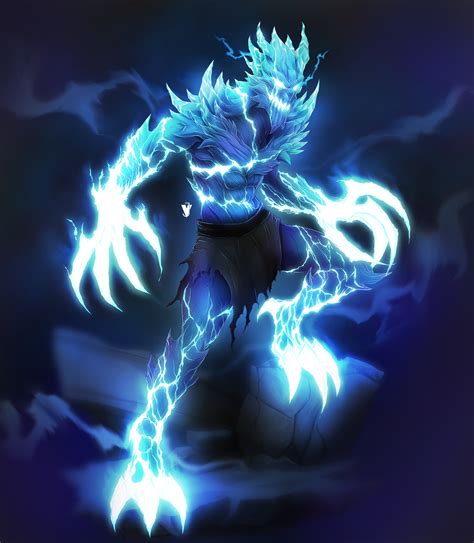 Lightning Elemental by Jonathan Viragine : r/ImaginaryElementals