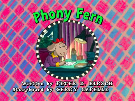 Phony Fern | Arthur Wiki | FANDOM powered by Wikia