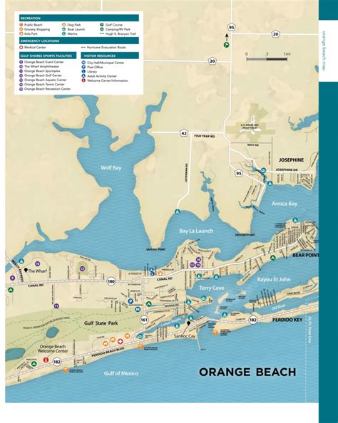 Gulf Shores Florida Map - Printable Maps