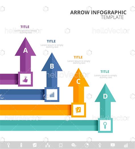 Arrow Infographic Template - Download Graphics & Vectors