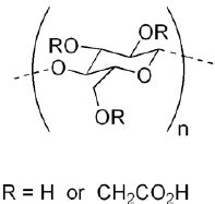 Carboxymethyl cellulose structure. | Download Scientific Diagram