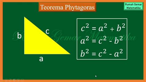 Misteri Teorema Pythagoras, Rumus dan Aplikasinya | Rumus Matematika