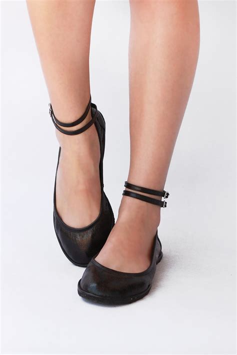 Ballet flats - Two ankle straps | The Drifter Leather handmade shoes