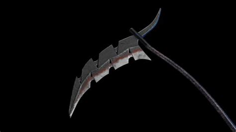 Fantasy scythe weapon model - TurboSquid 1589369