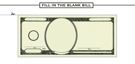 10+ blank money bill template Sample Travel Bill – Blank Dollar Bill ...