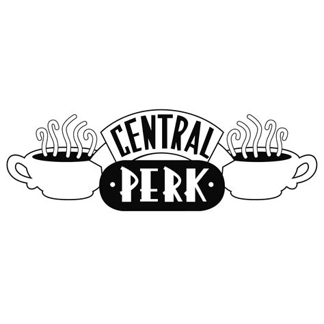 248 Friends Central Perk Svg SVG PNG EPS DXF File