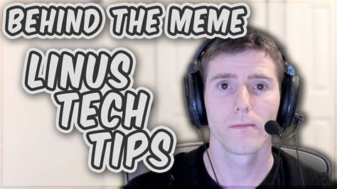 Linus Tech Tips Sad Face Meme