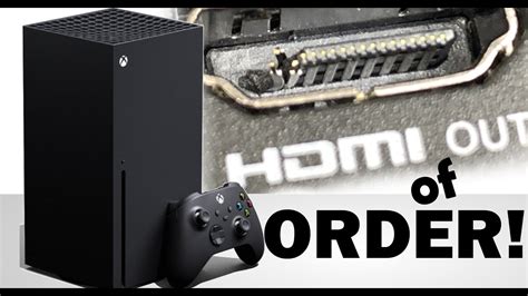 Xbox Series X HDMI port replacement - YouTube