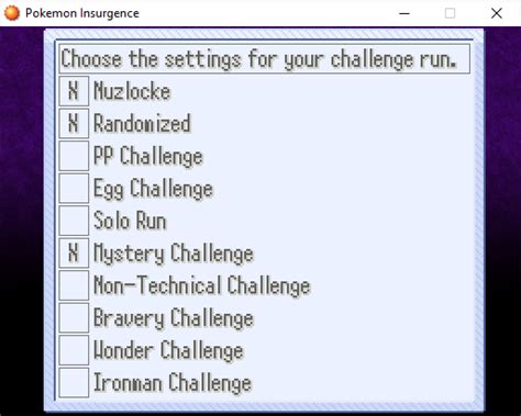 My Challenge - Lets Plays/Videos - The Pokemon Insurgence Forums