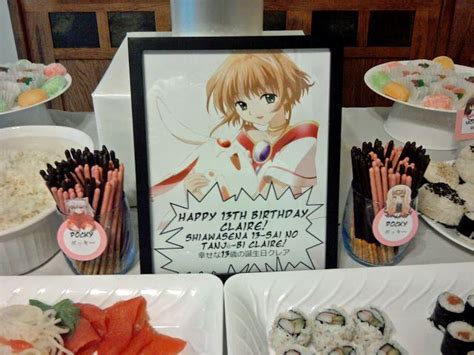 anime themed birthday party supplies - Thanh Penny