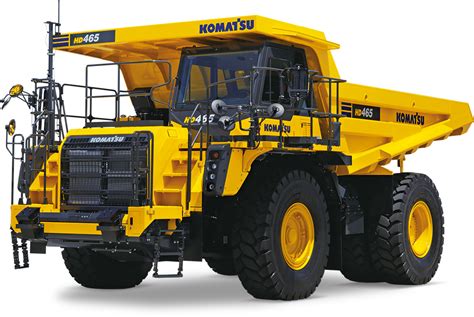 Mechanical Trucks - Komatsu Hd465 8 - Free Transparent PNG Download ...