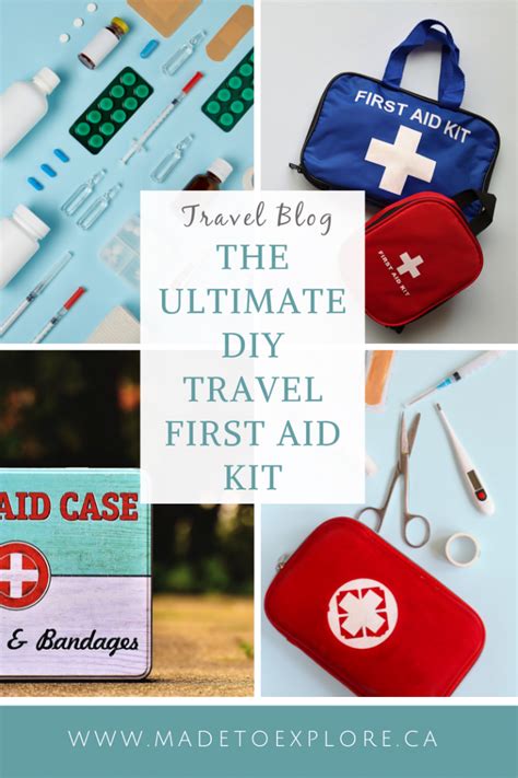 DIY Travel First Aid Kit - Made to Explore