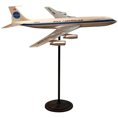 Pan Am Boeing 707 Model Aircraft, circa 1958 For Sale at 1stDibs