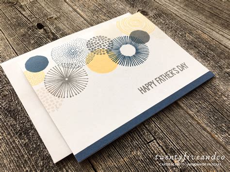 Set of 5 Handmade Father's Day Cards Happy Father's - Etsy