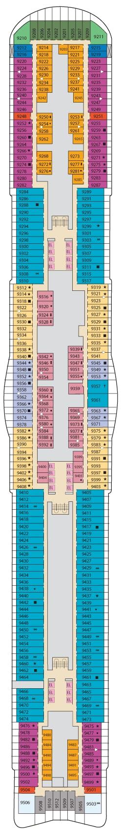 Carnival Celebration deck plans - Cruiseline.com