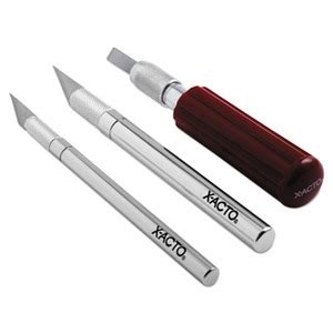 X-ACTO Knife Set 3 Knives - EPIX5285 - Shoplet.com