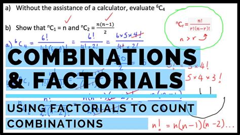 Applying the Combinations Formula to Exam Questions - YouTube