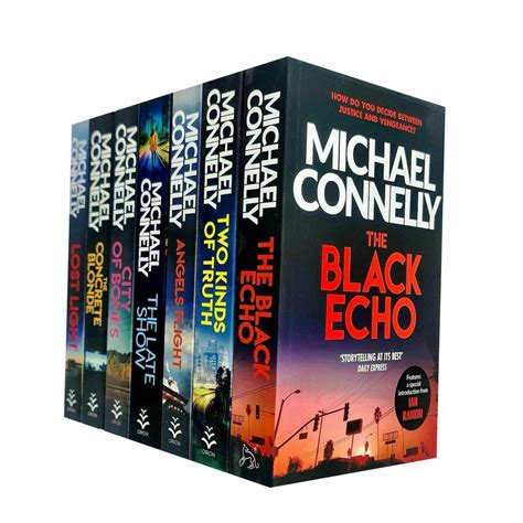 Michael Connelly Harry Bosch Series 7 Books Collection Set | The Book ...