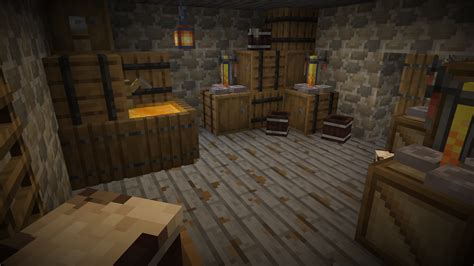 Medieval Tavern Interior : r/Minecraft