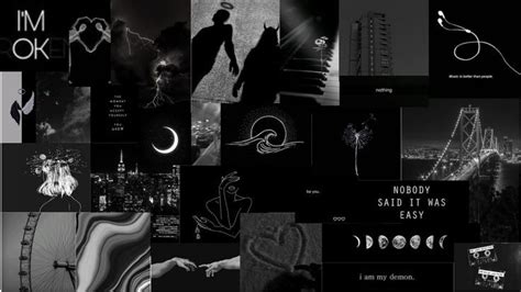 Black Aesthetic Wallpaper For Desktop & Laptop | Desktop wallpaper ...