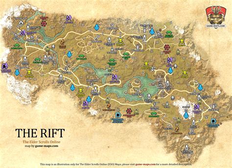 The Rift Map - The Elder Scrolls Online (ESO)