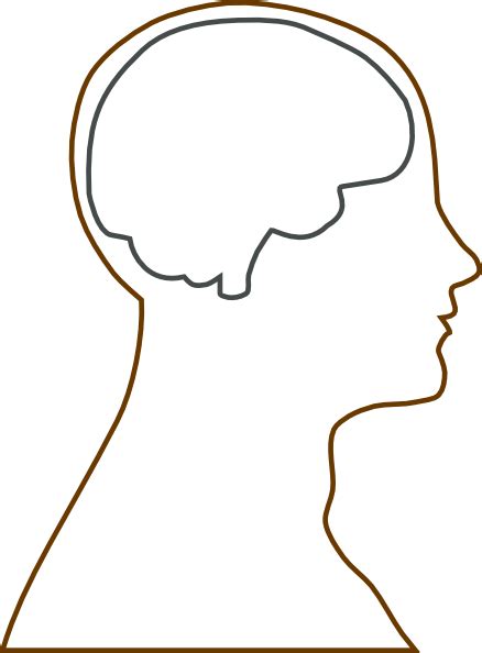 Empty Head Outline - ClipArt Best