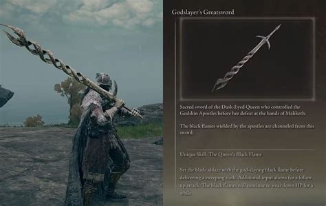 How to obtain the Godslayer’s Greatsword Colossal Weapon in Elden Ring