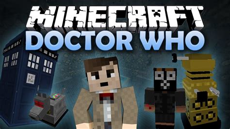 Minecraft: Doctor Who! Dalek Mod with Tardis, Dalek, Sonic Screwdriver ...